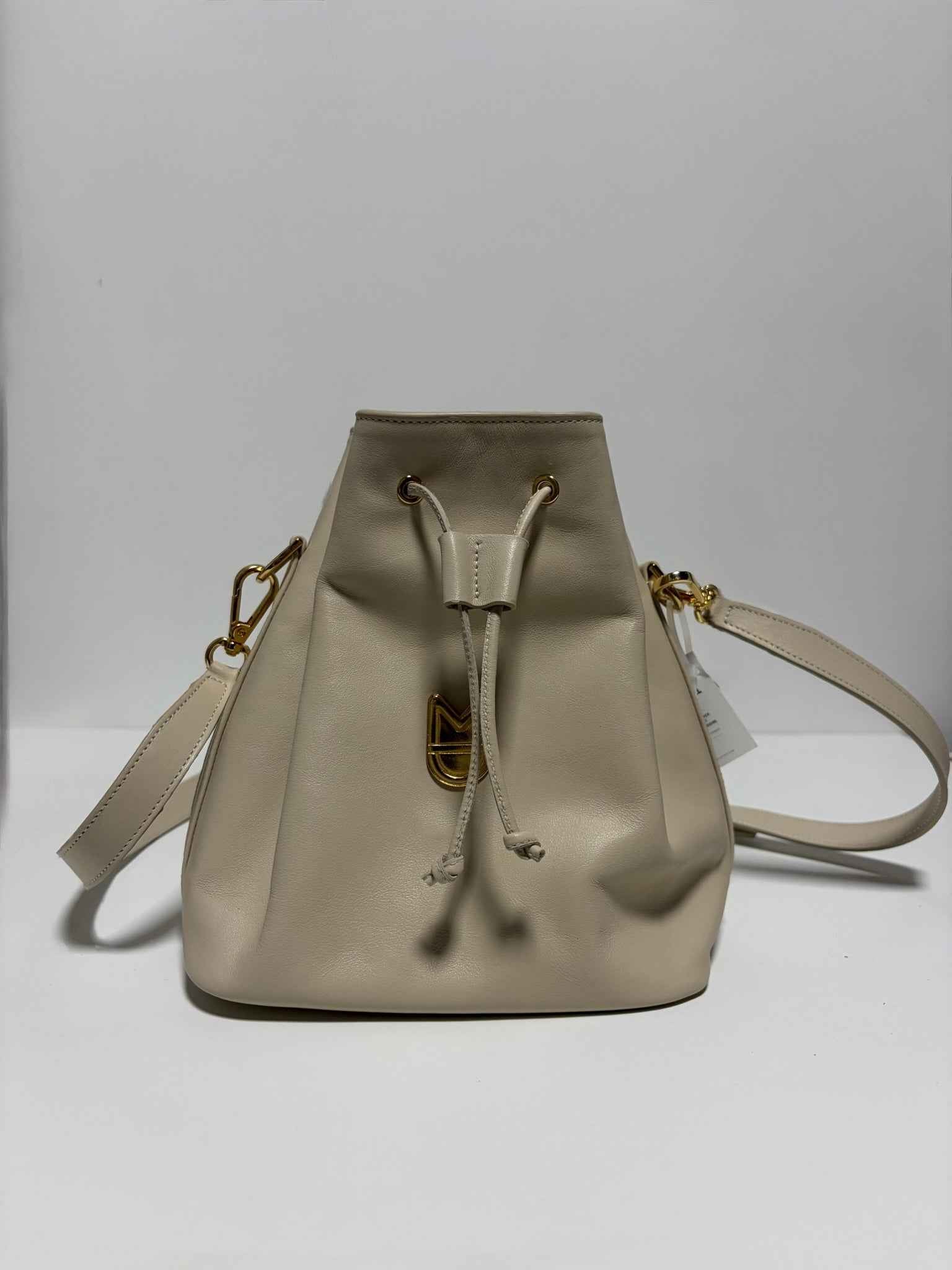 Sac Sceau Cuir Beige