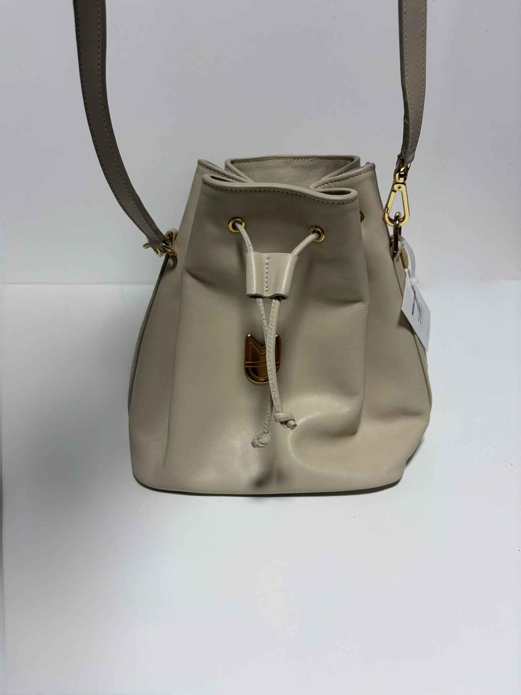 Sac Sceau Cuir Beige