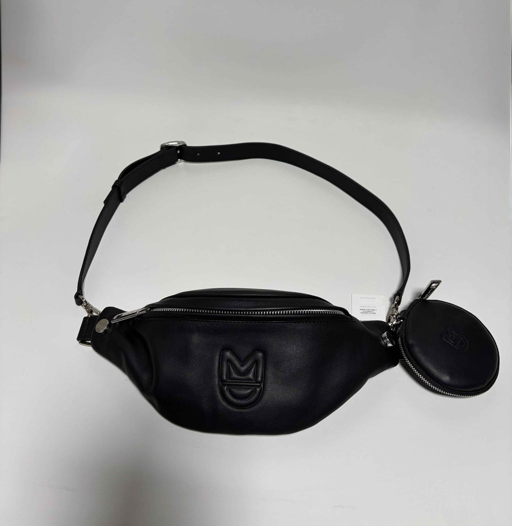 Sac Banane Cuir Noir