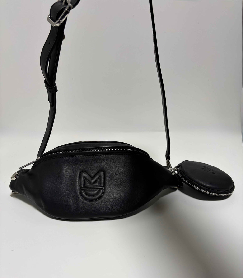 Sac Banane Cuir Noir