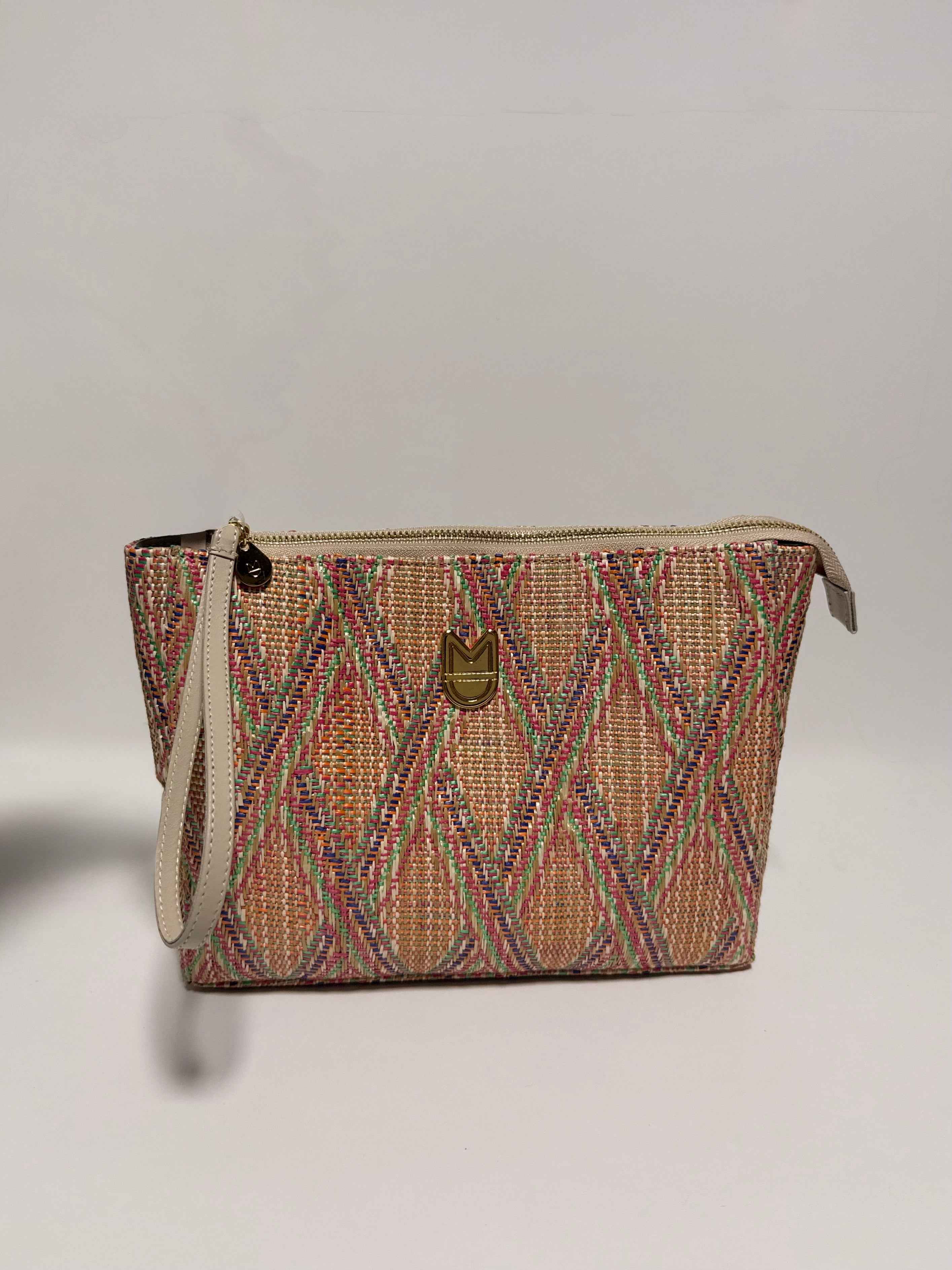 Pochette en paille Colorée