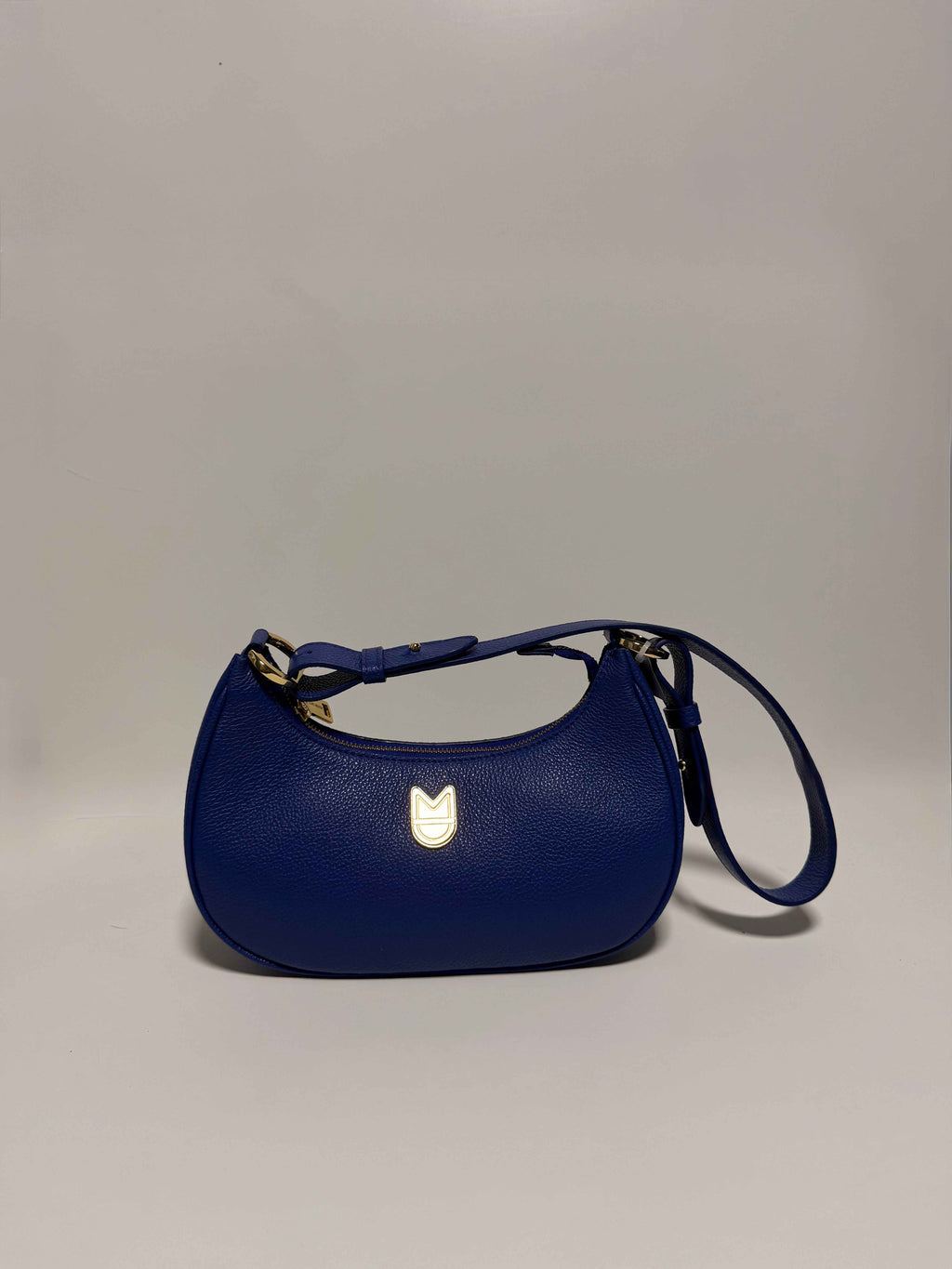 Sac Baguette Grace Cuir Bluebird