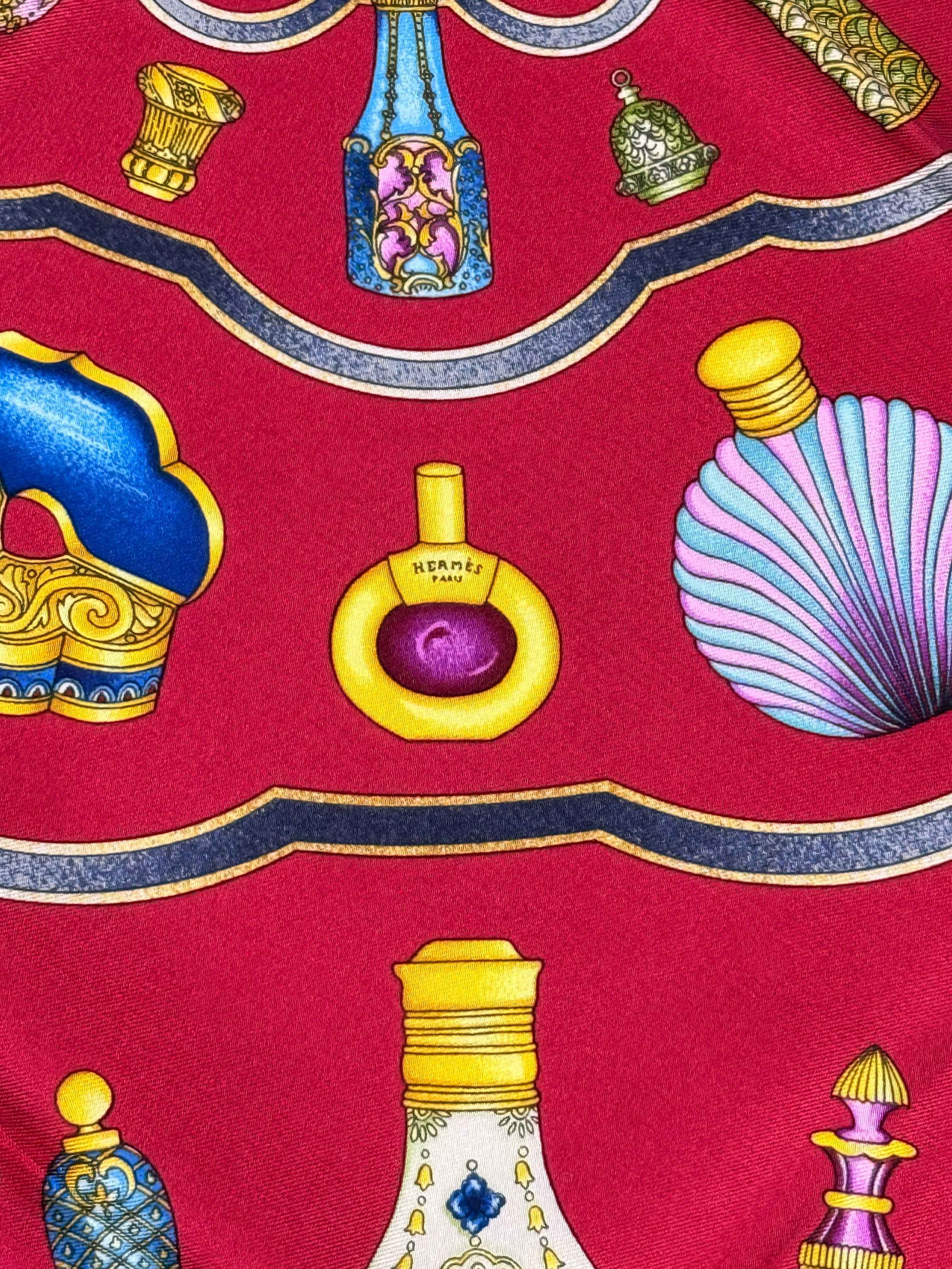Carré Hermès "Qu’importe le flacon, pourvu qu'il y ait l'ivresse"