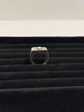 Bague en argent massif 925 ornée d'une perle