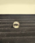 Bague Trio en Argent Massif ornée d'une perle