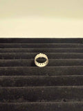 Bague large en argent 925 – Motif chaîne