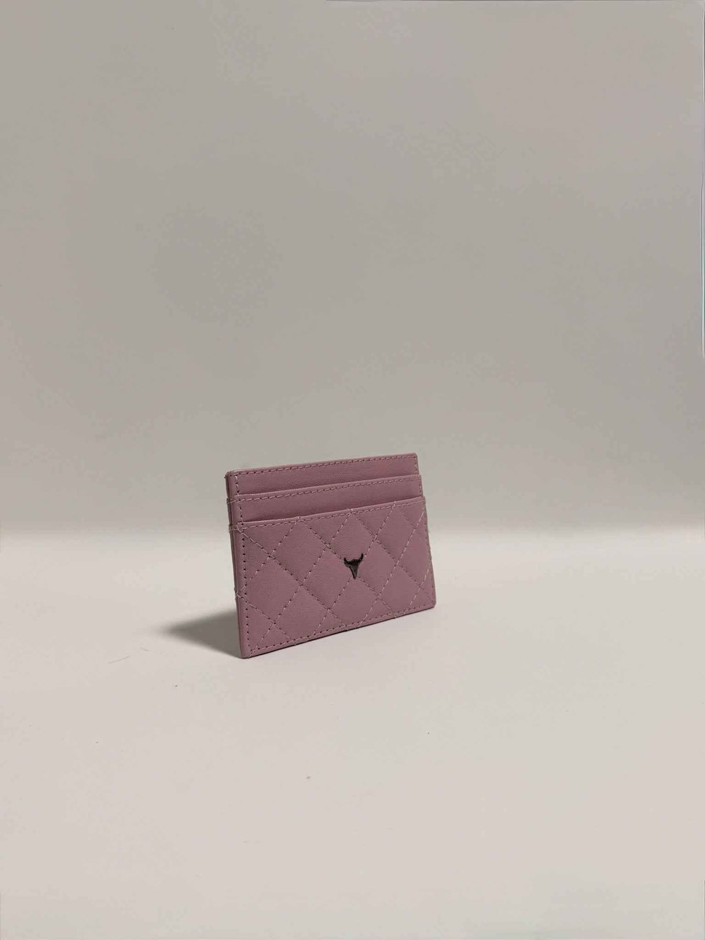 Porte Carte Cuir Rose