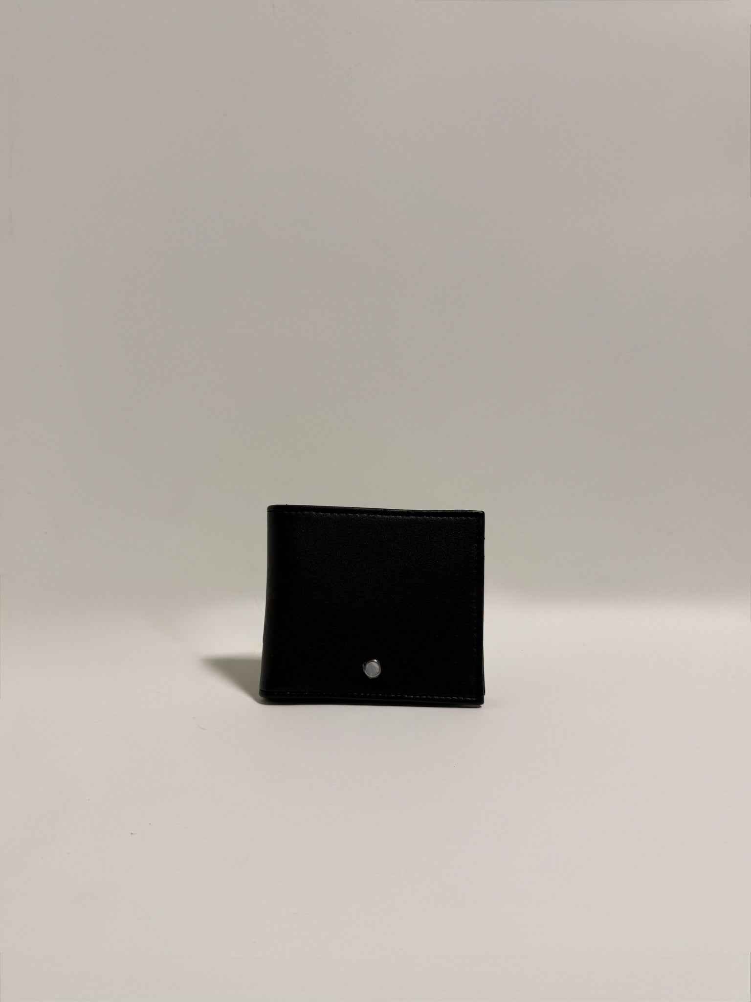 Portefeuille Cuir Noir