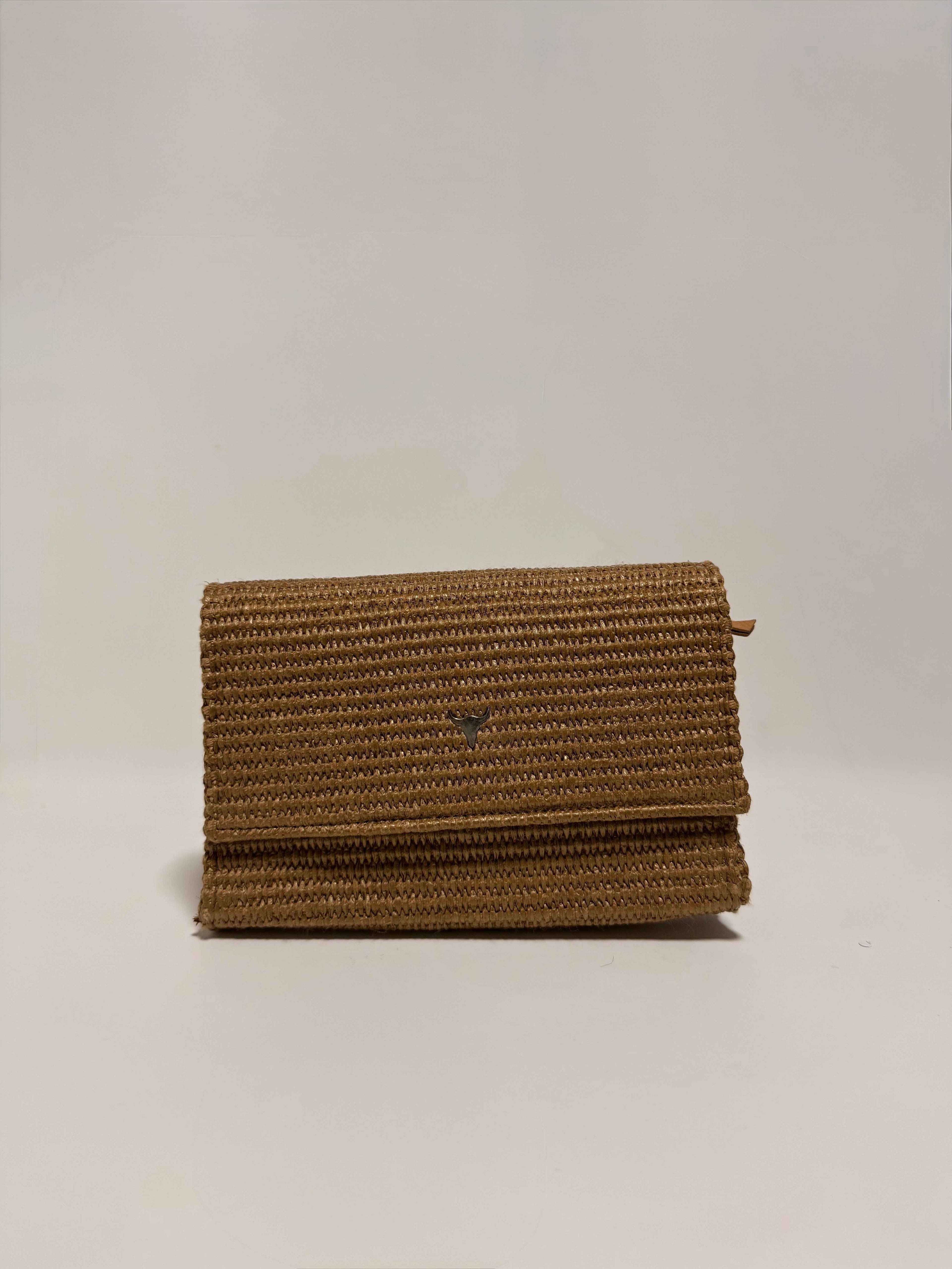 Sac en Raphia Marron